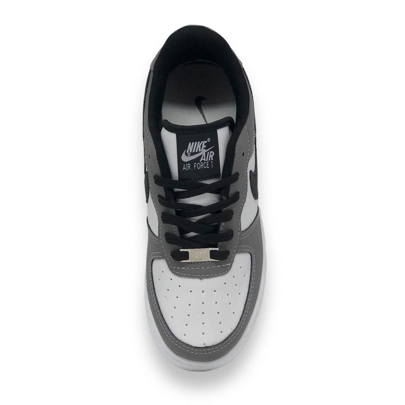 Tênis – Nike Air Force Branco c/ Cinza Símbolo Preto