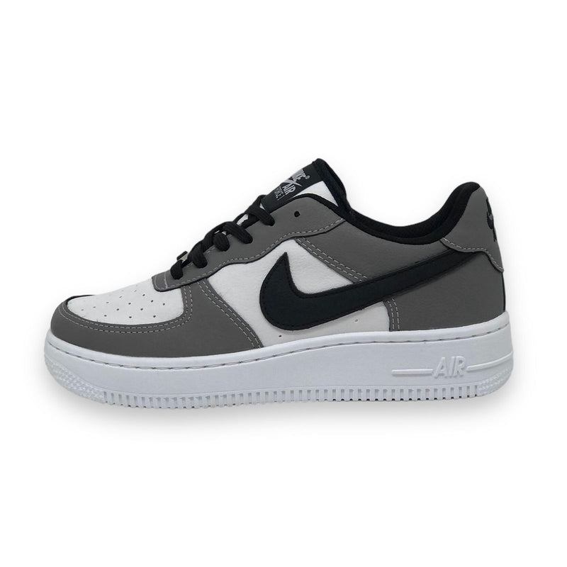 Tênis – Nike Air Force Branco c/ Cinza Símbolo Preto