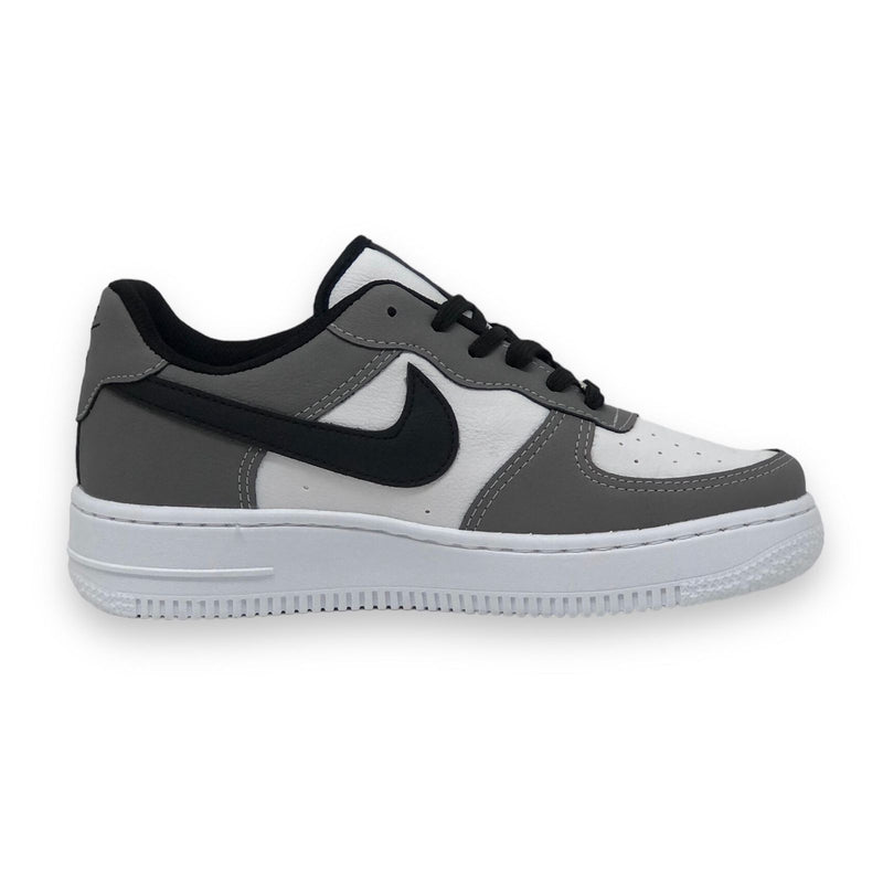 Tênis – Nike Air Force Branco c/ Cinza Símbolo Preto